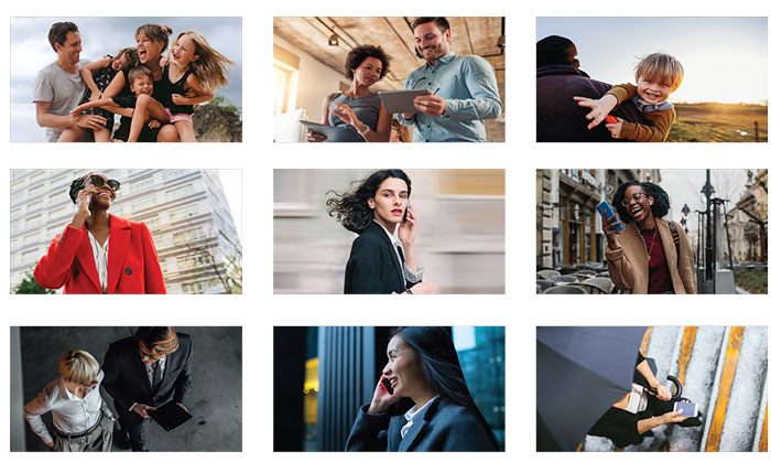 photo samples showing motion and interesting angles